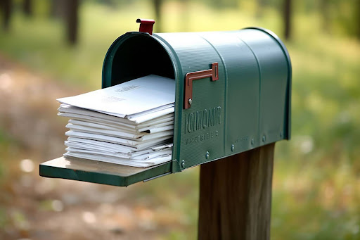 mailbox full of mail